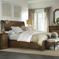 Hooker Furniture Archivist Queen Sleigh Bed in Soft Pecan, , large