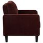 Coaster Ruth Accent Arm Chair in Rust, , large