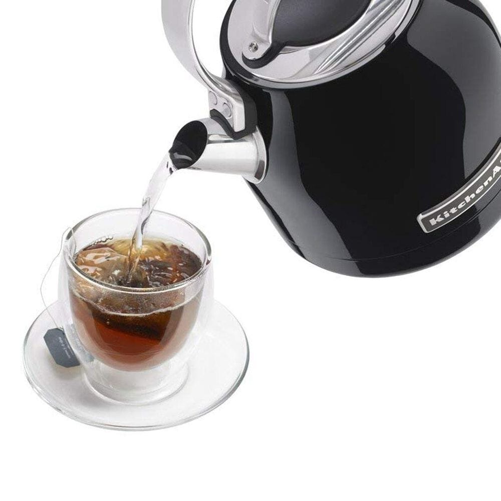 KitchenAid 1.25L Small Space Kettle in Black, , large