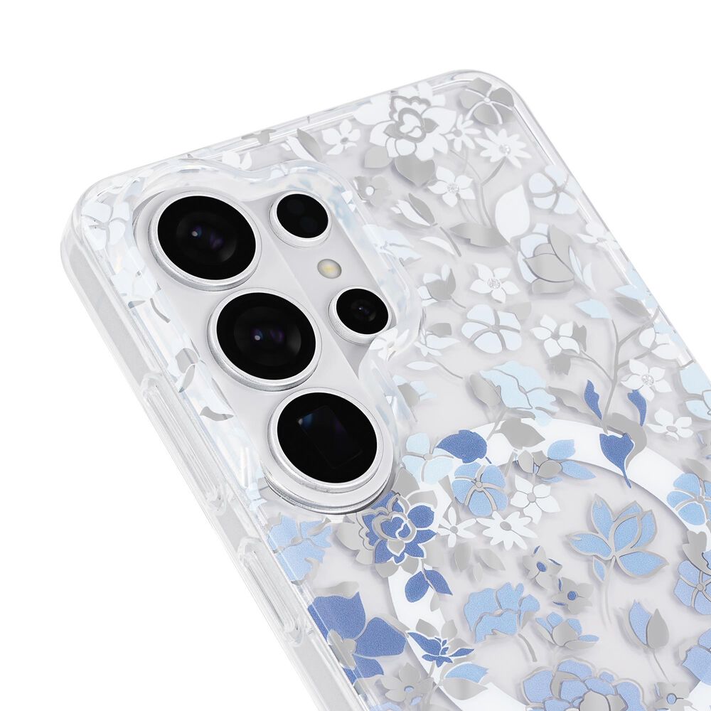 Kate Spade Protective Case with Magnet for Samsung Galaxy S26 in Flowerbed Blue, , large
