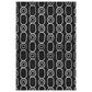 Dalyn Rug Company The Reserve TR6 Black 5" x 7"6" Indoor/Outdoor Area Rug, , large