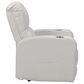 CorLiving Oren Power Theatre Wall Hugger Recliner in White, , large