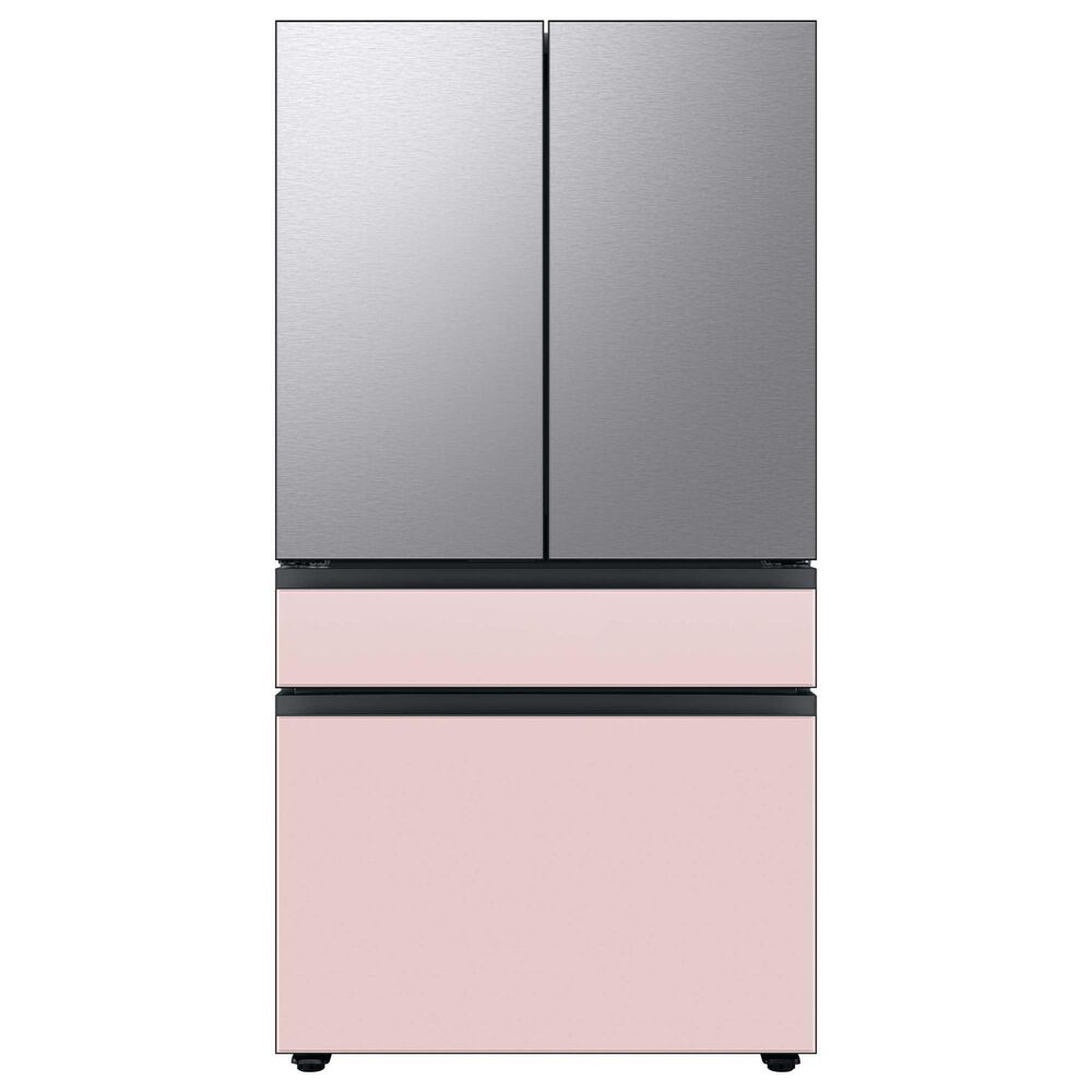 Samsung Bespoke Bespoke 4-Door French Door Refrigerator Top Panel in Stainless Steel, , large