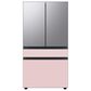 Samsung Bespoke Bespoke 4-Door French Door Refrigerator Top Panel in Stainless Steel, , large