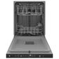 GE Appliances 24" Built-In Pocket Handle Dishwasher with 3-Rack in White, , large