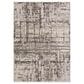 Oriental Weavers Branigan Abstract Beige and Brown 5"3" x 7"6" Area Rug, , large