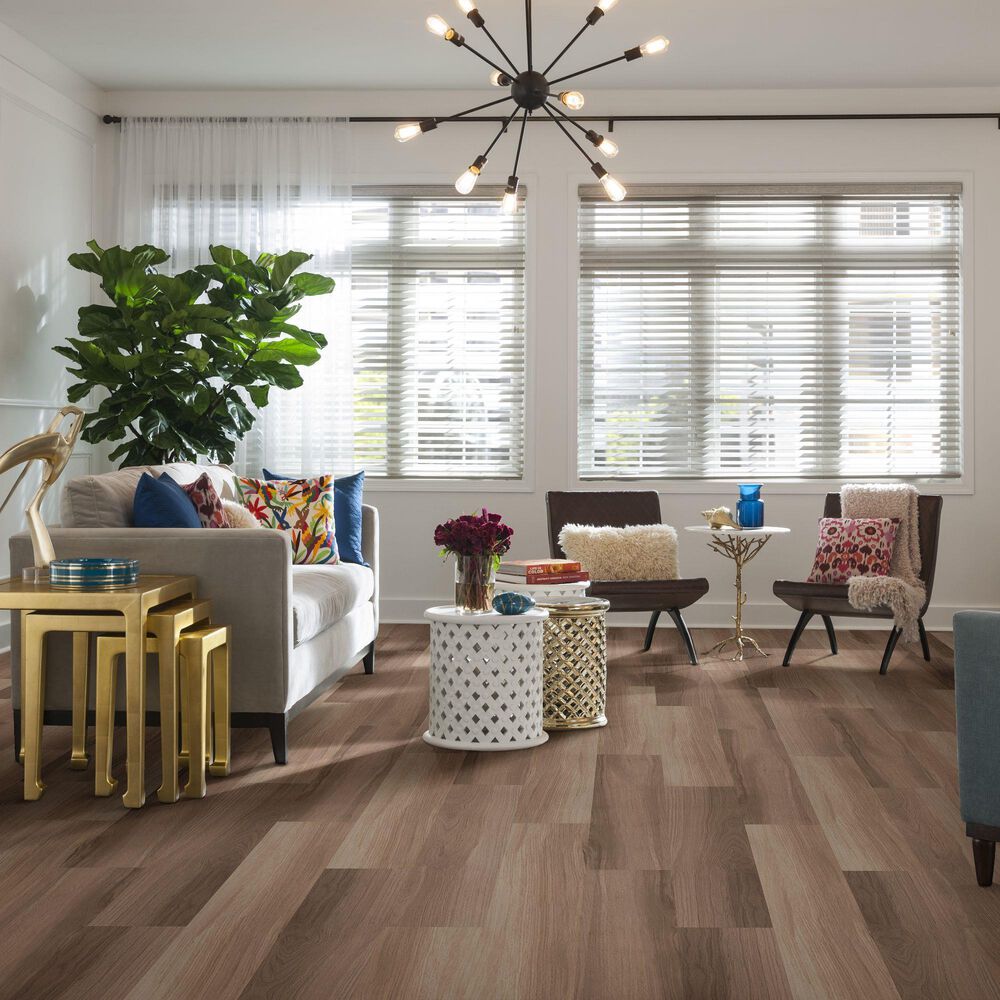 Shaw Paladin Plus Almond Oak 7&quot; x 48&quot; Vinyl Plank, , large