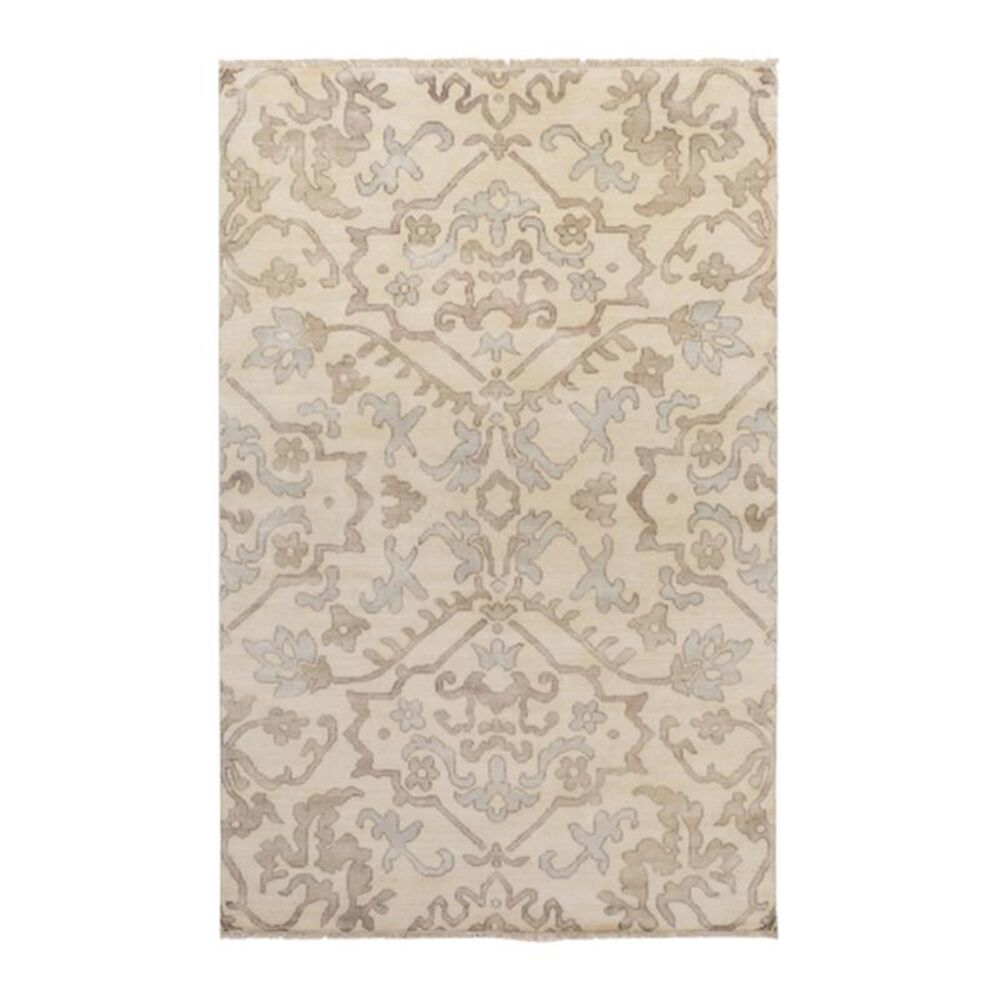 Surya Hillcrest HIL-9040 8" x 11" Camel, Gray and Taupe Area Rug, , large