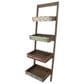 Maple and Jade 4-Shelf Storage Shelving Unit in Distressed Brown, , large