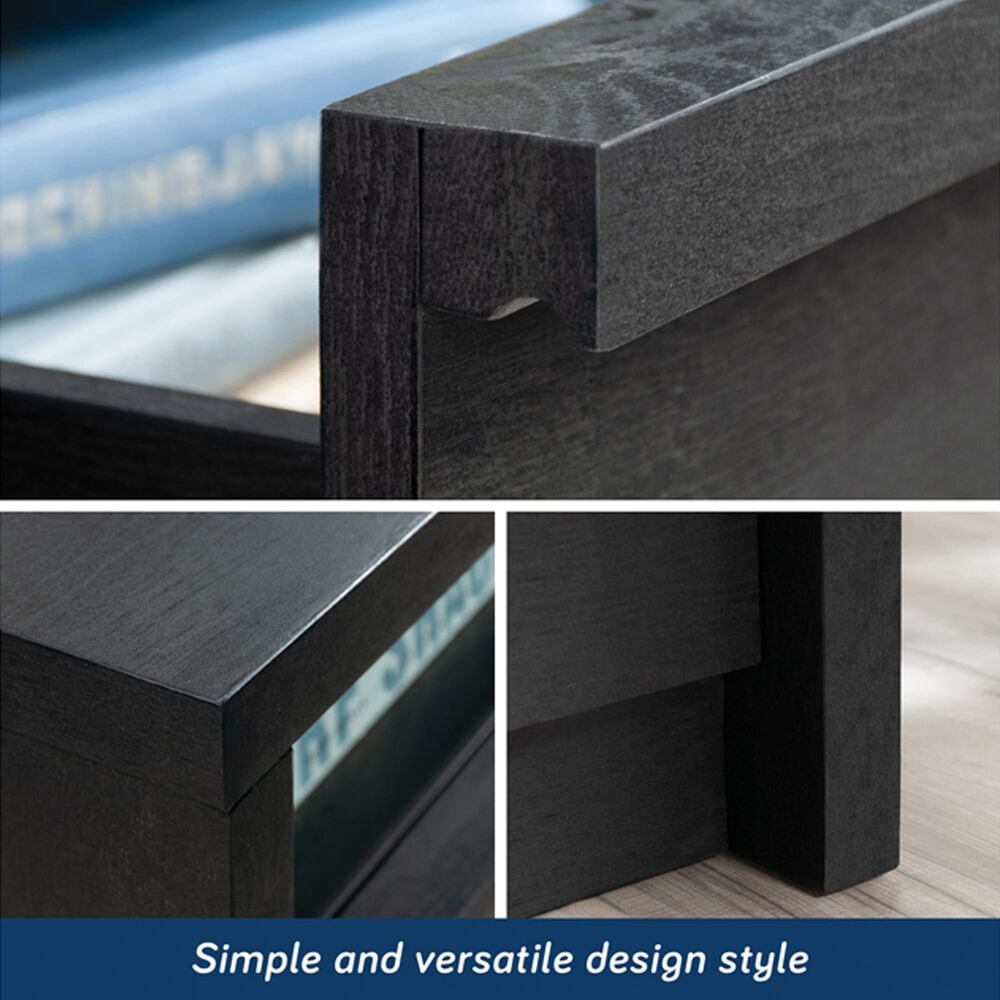 Sauder Harvey Park 81&quot; TV Stand in Raven Oak, , large