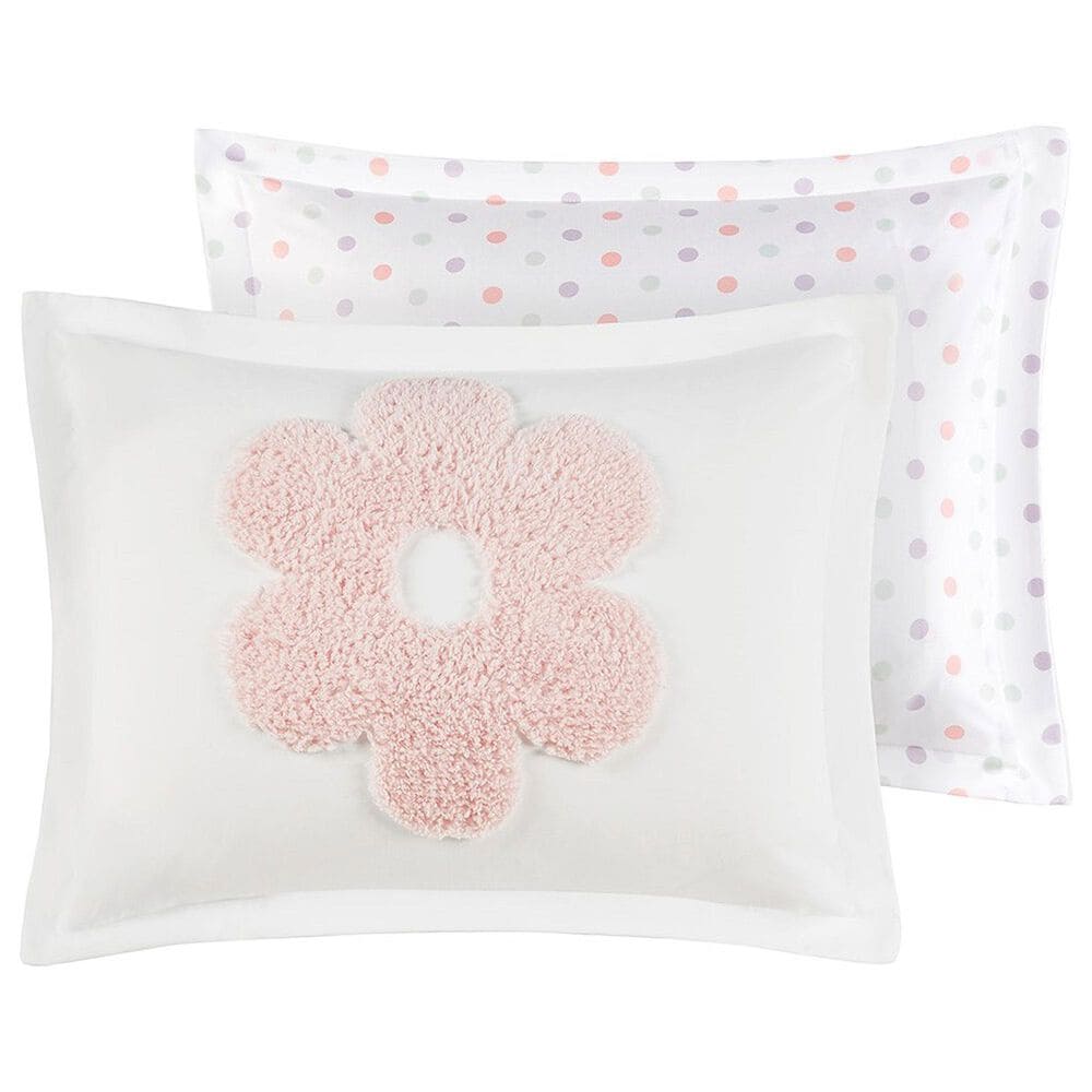 Hampton Park Gracie 3-Piece Twin Comforter Set in White and Purple, , large