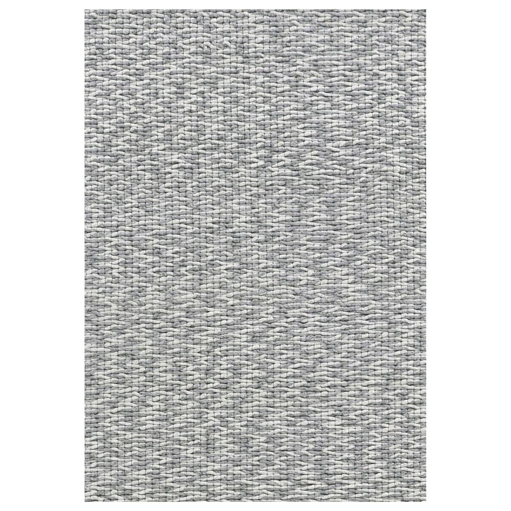 Radici USA Bellissima Chevron 2" x 3" Silver Area Rug, , large