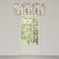 J. Queen New York Chablis 72" x 17" Straight Window Valance in Rose Gold, Taupe and Green, , large