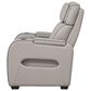 Ashley Boyington 2-Piece Leather Power Reclining Living Room Set in Gray, , large