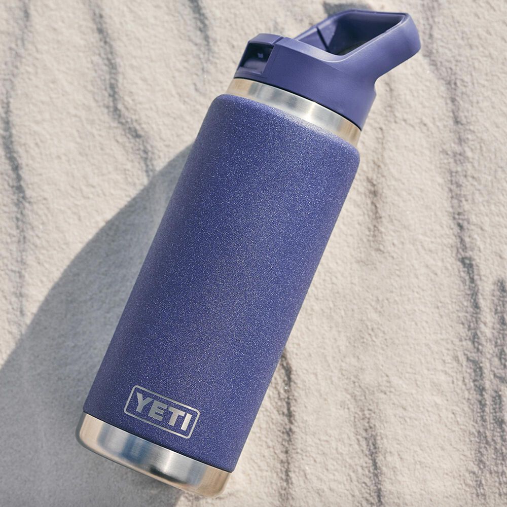 YETI Rambler 18 Oz Water Bottle with Straw Cap in Moon Dust, , large