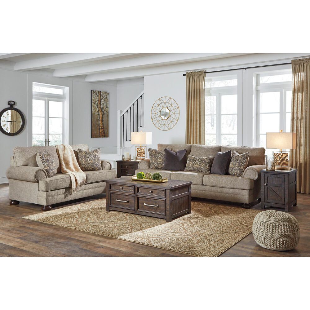 Ashley Kananwood Sofa in Oatmeal, , large