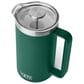 YETI Rambler 34 Oz French Press with Twist-To-Lock Lid in Black Forest Green, , large