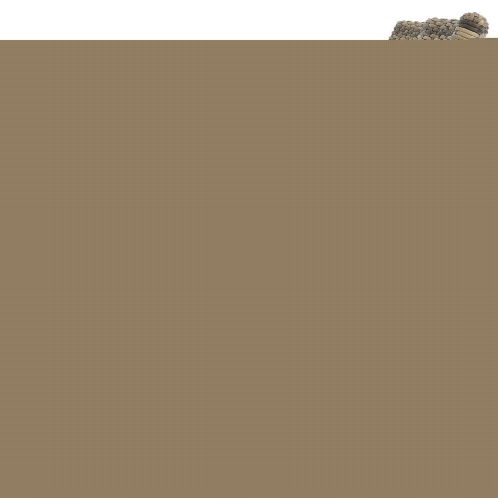 Hearth and Haven Hampton Outdoor Loveseat in Natural and Grey, , large