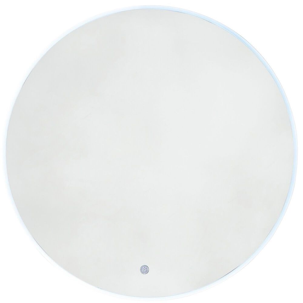 James Martin Vanities Orlando 36" Mirror in Frosted Acrylic, , large