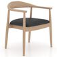 Declan Dining Downtown Arm Chair in Caramel Washed, , large