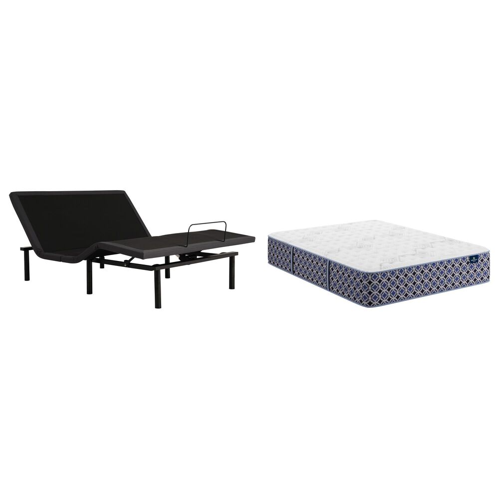 Serta Perfect Sleeper Select Fairacres Medium King Mattress with Serta Silver Baselogic Adjustable Base, , large