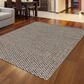 Radici USA Bellissima 9" x 12" Mocha Area Rug, , large