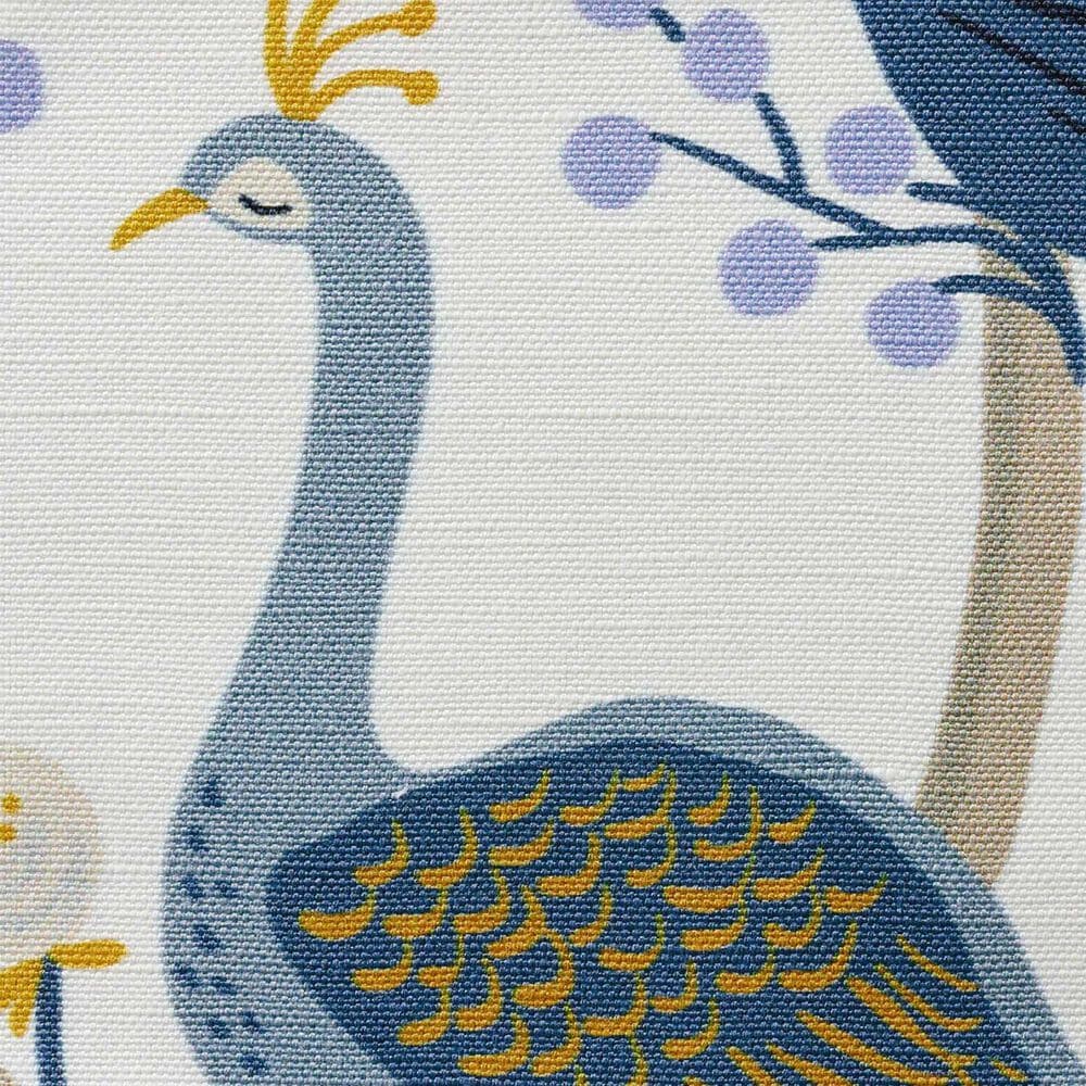 Skyline Furniture Elly California King Headboard in Peacock Blue and White, , large