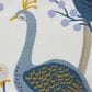 Skyline Furniture Elly California King Headboard in Peacock Blue and White, , large