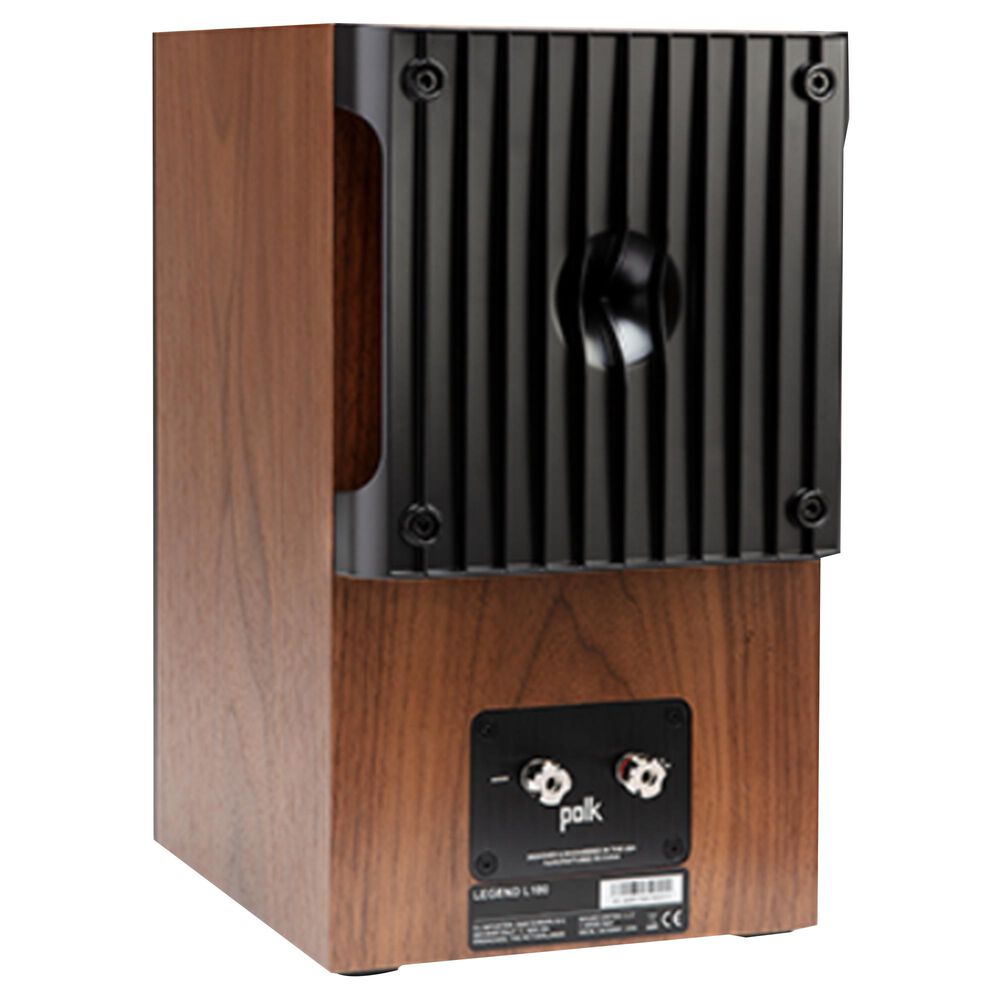 Polk Polk Small Bookshelf Speaker &#40;Pair&#41; in Brown Walnut, , large