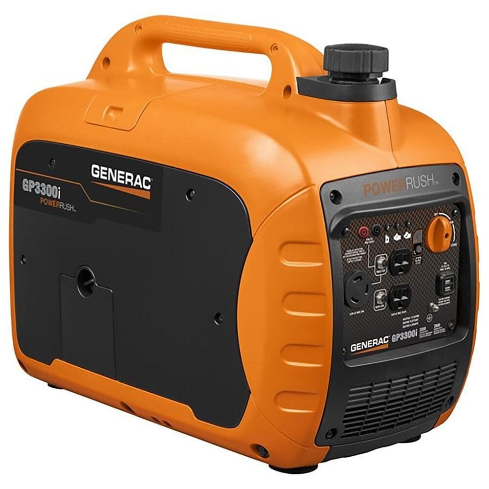 Generac GP3300i Portable Inverter Generator in Orange and Black, , large