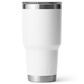 YETI Rambler 30 Oz Tumbler with MagSlider Lid in White, , large