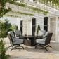 Clear Creek Collection 5-Piece Fire Chat Set in Concrete, , large