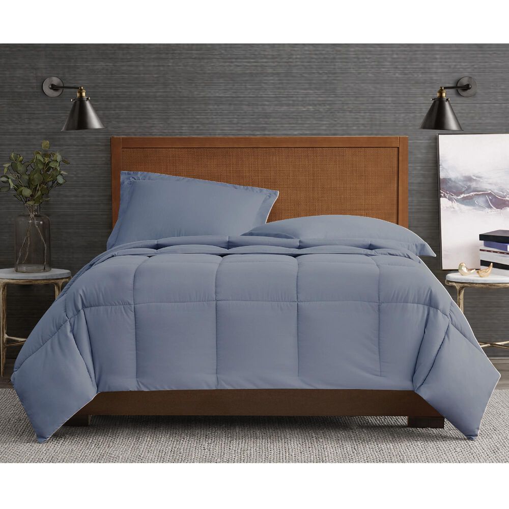 Pem America London Fog Garment Wash 3-Piece Full/Queen Comforter Set in Blue, , large