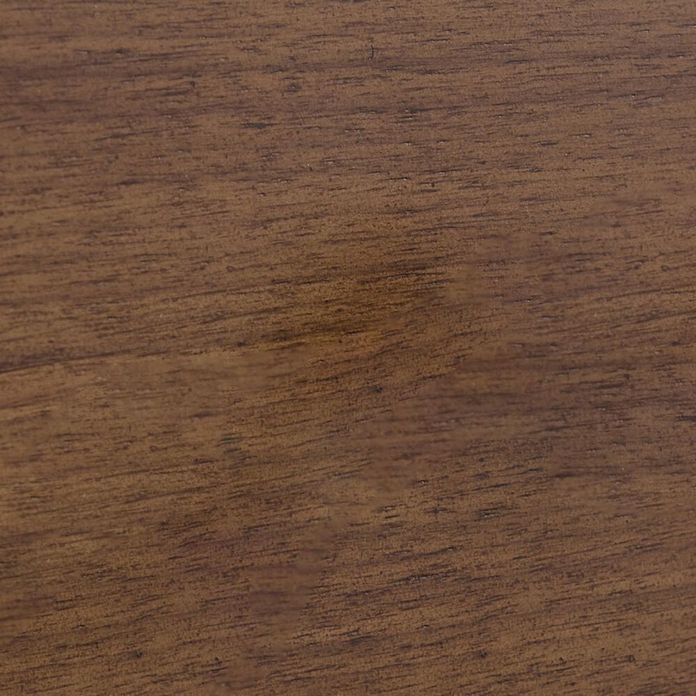 James Martin Vanities Lorelai 60&quot; Double Vanity in Mid-Century Walnut with 3 cm Arctic Fall Solid Surface Top, , large