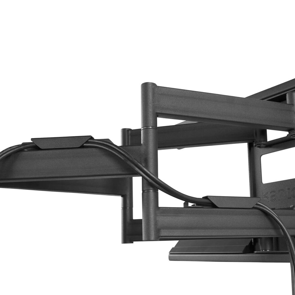 Kanto Full Motion Dual Stud TV Wall Mount for 40" - 90" TVs with 80 Degrees Swivel in Black, , large