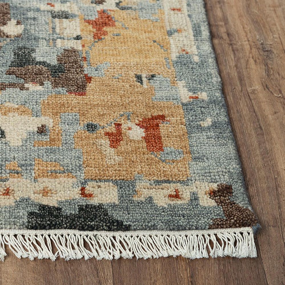 RIZZY Belmont 2&#39; x 3&#39; Dark Grey, Gold and Rust Area Rug, , large