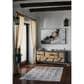 Momeni Edition EDI-1 3"10" x 5"7" Charcoal Area Rug, , large