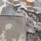 Safavieh Cyrus Shag 3" x 5" Dark Grey and Orange Area Rug, , large