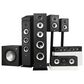 Polk Audio Large Bookshelf Speakers in Black (Pair), , large