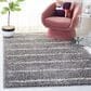 Safavieh Venus Shag VNS604J 10" x 14" Grey and Ivory Area Rug, , large