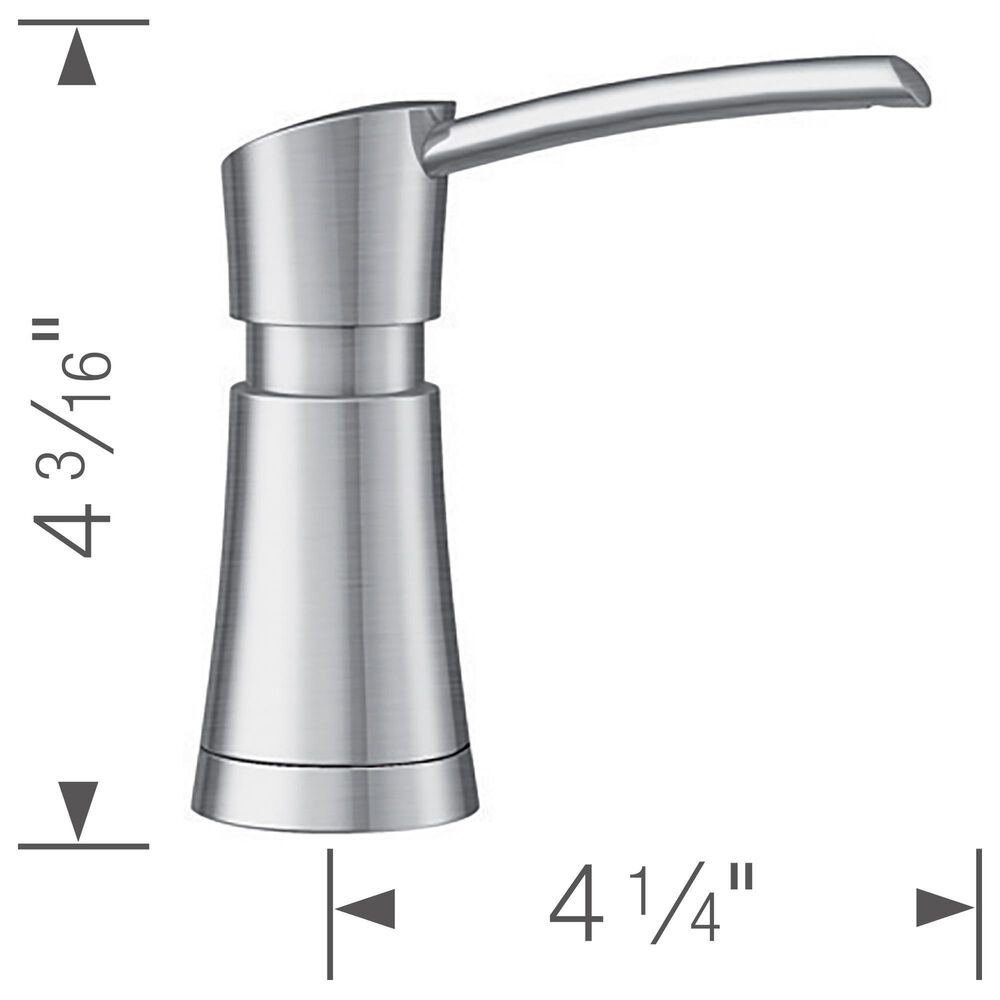 Blanco Artona Soap Dispenser in Stainless Steel, , large