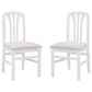 Linon Home Decor Pamela Side Chair in Bright White (Set of 2), , large