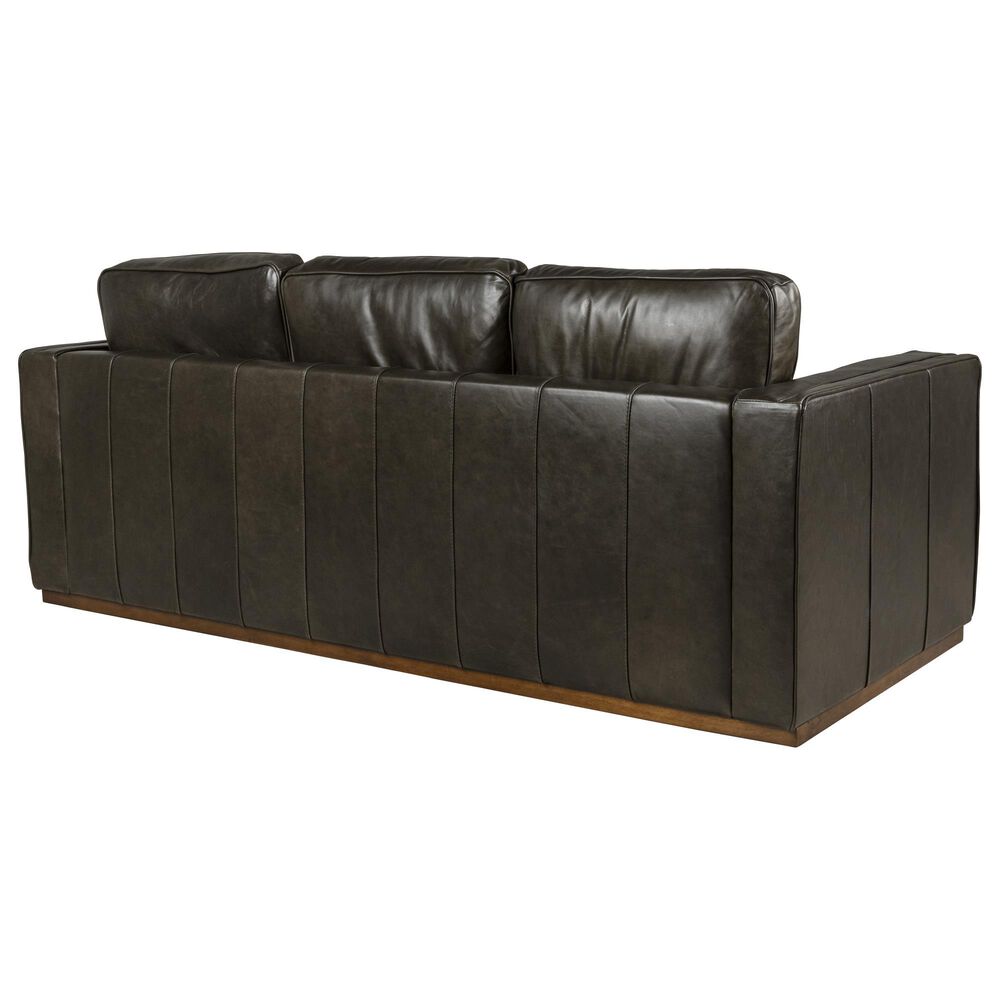 Sienna Designs Leather Stationary Sofa in Westerwood Smoke, , large