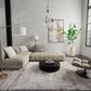 Feizy Rugs Skyview 9" x 12" Ivory and Gray Area Rug, , large