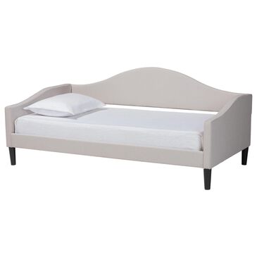 Baxton Studio Milligan Full Daybed in Beige, , large