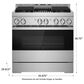 JennAir 36" Smart Professional Gas Range with Grill in Stainless Steel, , large