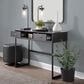 Lumisource Franklin Console Table in Black, , large