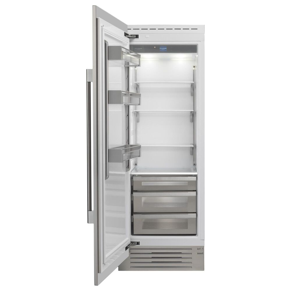 Fulgor Milano 13.03 Cu. Ft. Built-In Fridge Column with Left Hinge in Panel Ready, , large
