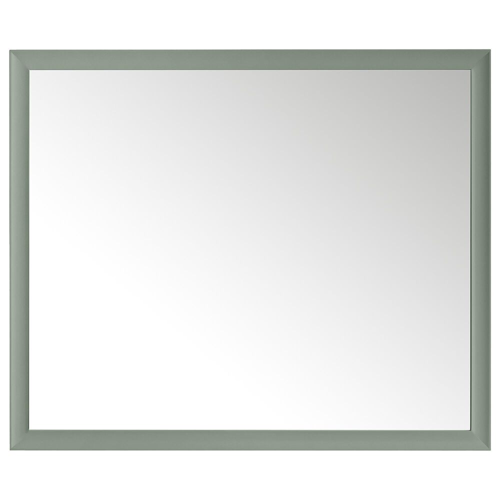 James Martin Vanities Glenbrooke 48&quot; Rectangular Mirror in Smokey Celadon, , large