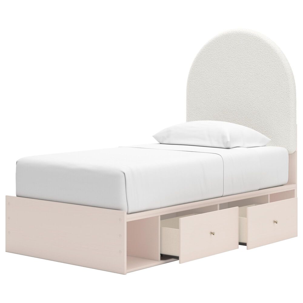 Ashley Ashley Wistenpine 4-Piece Bedroom Set in Pink, , large